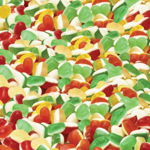 Fruity Hearts Gummy Sweets
