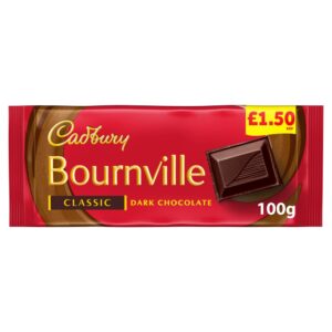 Cadbury Bournville Classic Dark Chocolate Bar