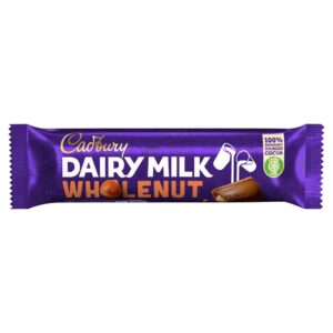 Cadbury Dairy Milk Whole Nut Chocolate Bar