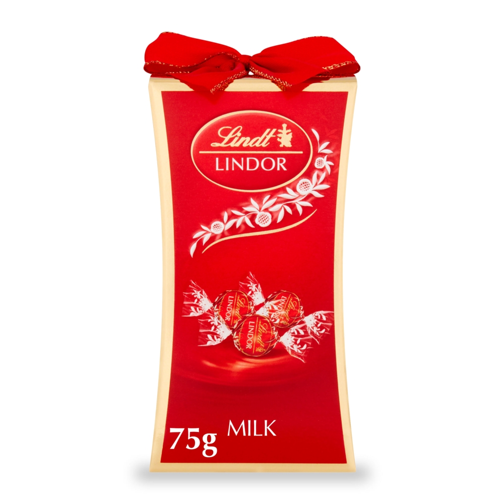 Lindor Milk Chocolate Bow Gift Box