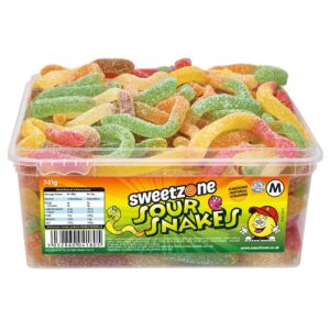 Sweetzone Sour Snakes Tub