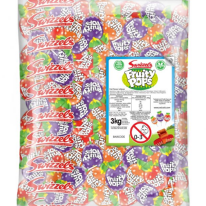 Swizzels Fruity Pop Lollies 3Kg