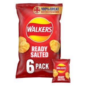 Walkers Ready Salted 6 Pack