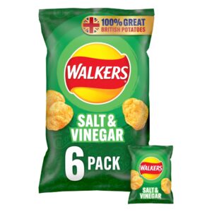 Walkers Salt Vinegar 6 Pack