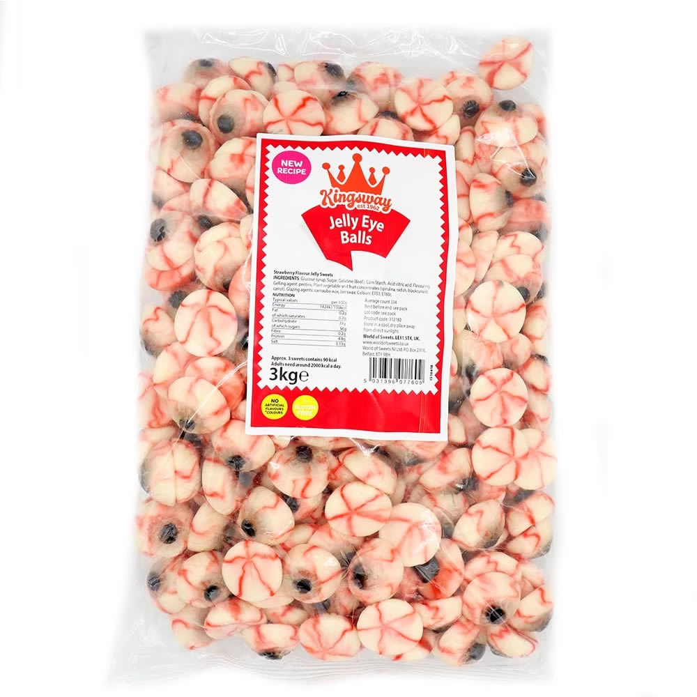 Jelly Eye Balls Sweets Bulk 3kg