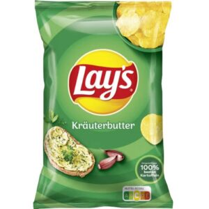 Lays Butter Herb Krauterbutter Crisps