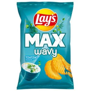 Lays Max Wavy Tzatziki