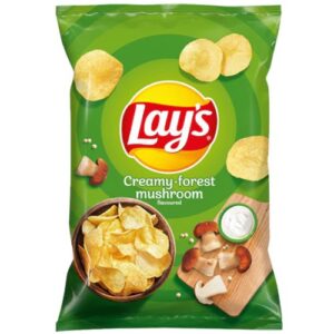 Lays Mushroom Cream Crisps