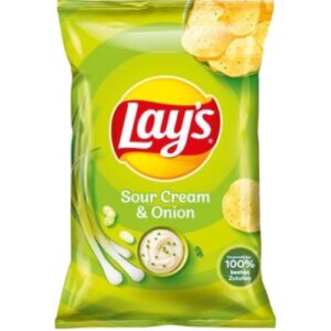 Lays Sour Cream Onion Crisps