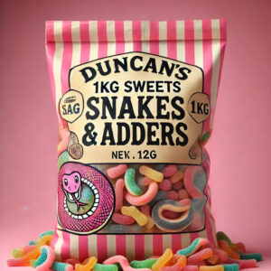 Snakes and Adders Premium Themed Pick n Mix Sweets