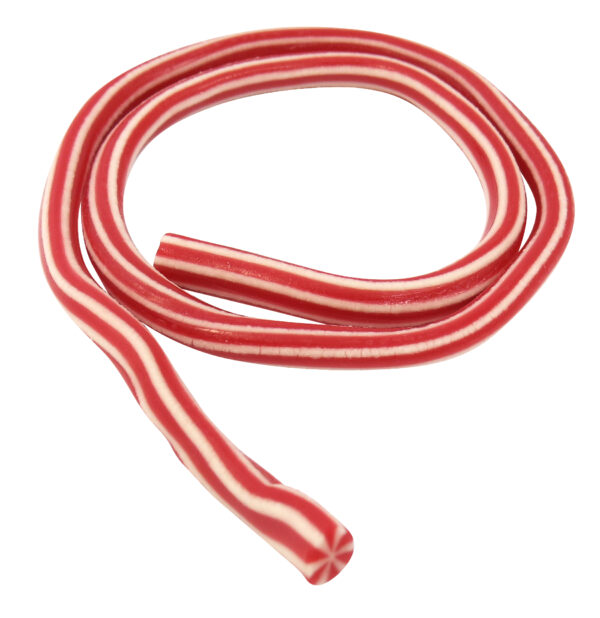 Vidal Giant Red & White Cable candy