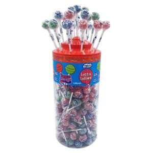 Vidal Lotta Lollies Tongue Painter Lollies Tub sweets