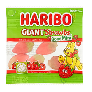 Haribo Stawbs gone Mini